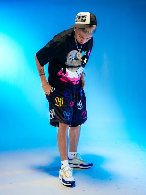 Multi Color - Mesh Short