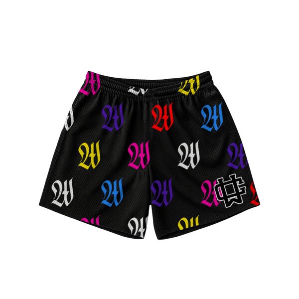 Multi Color - Mesh Short
